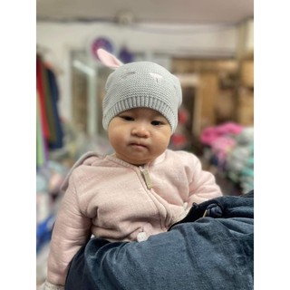 Mũ len thỏ cho bé 1-3 tuổi
