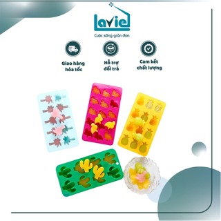 Khuôn silicon hình khủng long / làm bánh đa năng