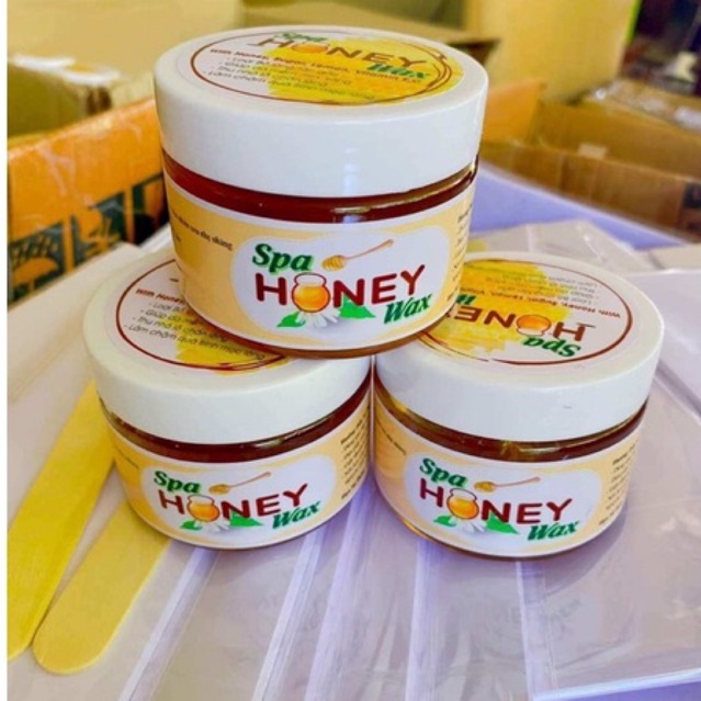 Sáp wax lông Honey 100% từ thiên nhiên Cam Kết chính hãng