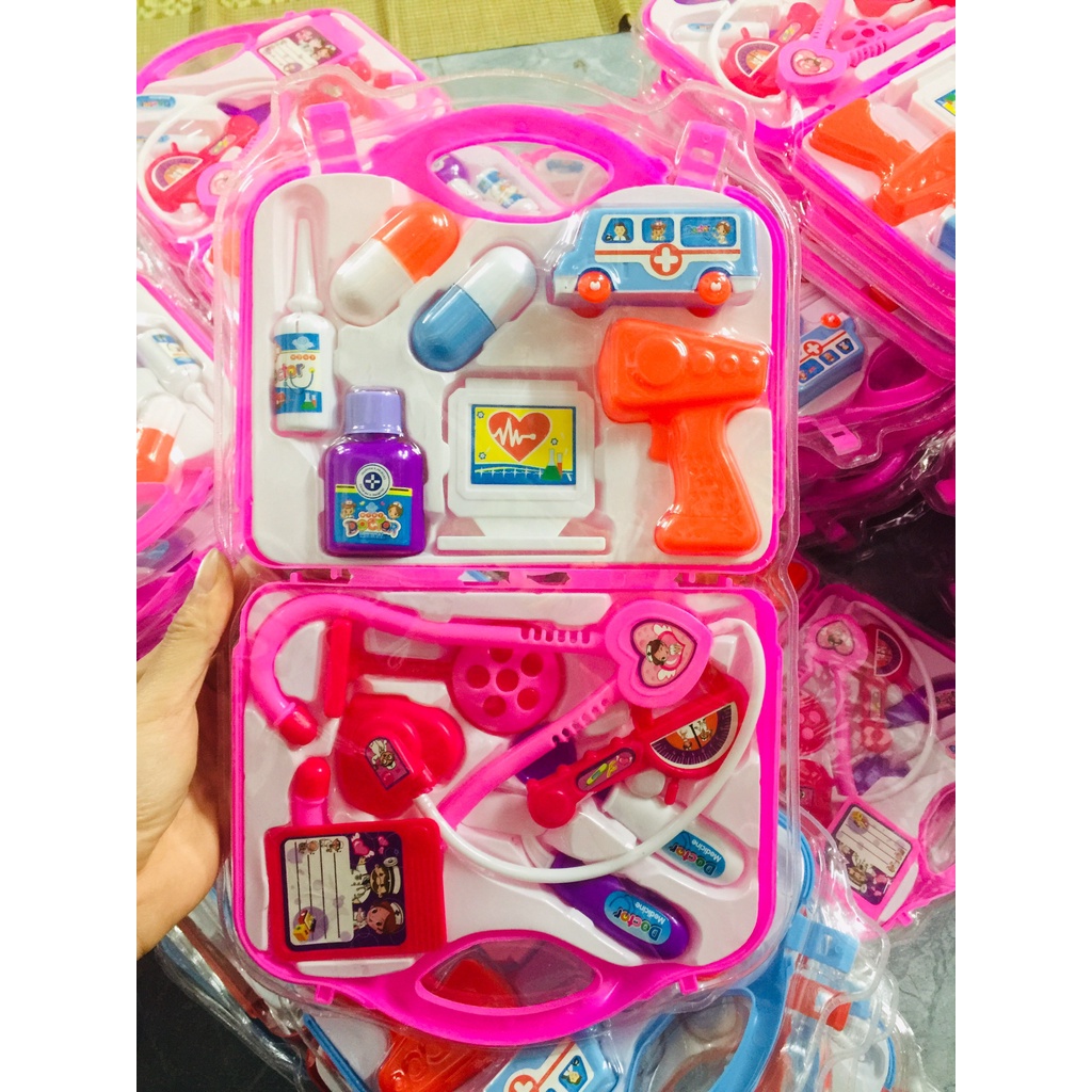 Bộ Đồ Chơi Vali Bác Sĩ_ Cho Bé Tập Tàm Bác Sĩ