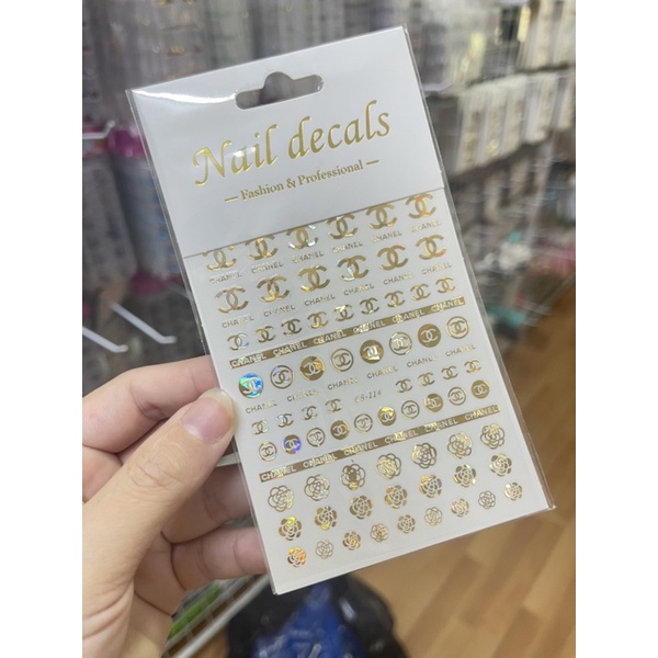 Stick thương hiệu siêu đẹp - stick logo nail hottrend