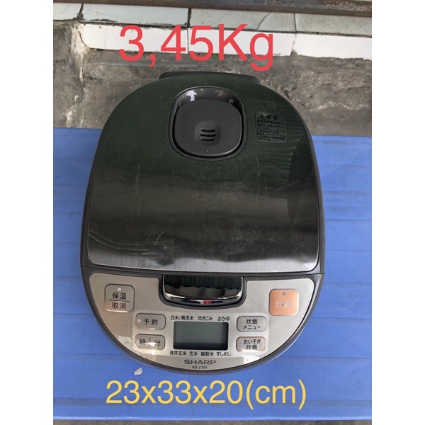 Nồi cơm điện nội địa Nhật đã qua sử dụng. - Hiệu SHARP KS-X101-S.