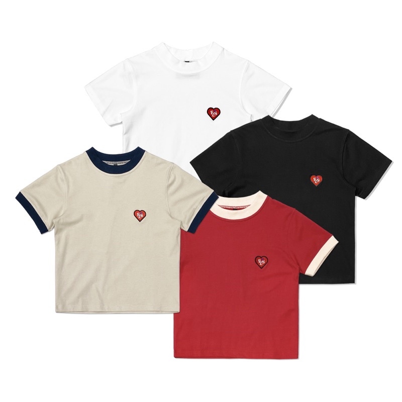 Áo thun croptop FEARLESS FLS Heart
