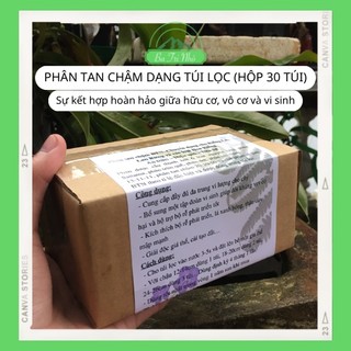 Phân tan chậm tổng hợp BTN (chứa 10-48 túi lọc) cho Kiểng Lá, Lan Rừng và các loại Hoa Kiểng