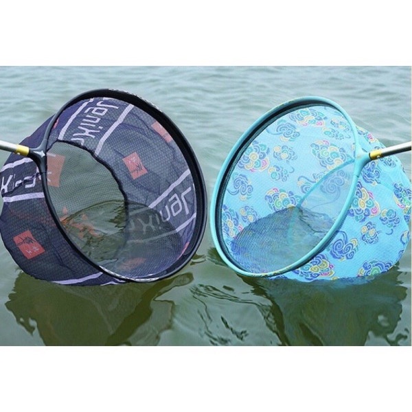 Mặt Vợt Cá Carbon hàng loại 1 vành tròn 35-40-45cm Chuyên Câu Đơn Câu Đài hàng cao cấp nhập khẩu siêu bền