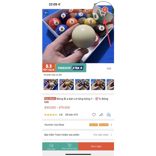 Bóng Bi a bán Lẻ từng bóng 1 - Bóng bida CLB Giá Rẻ hàng chất lượng