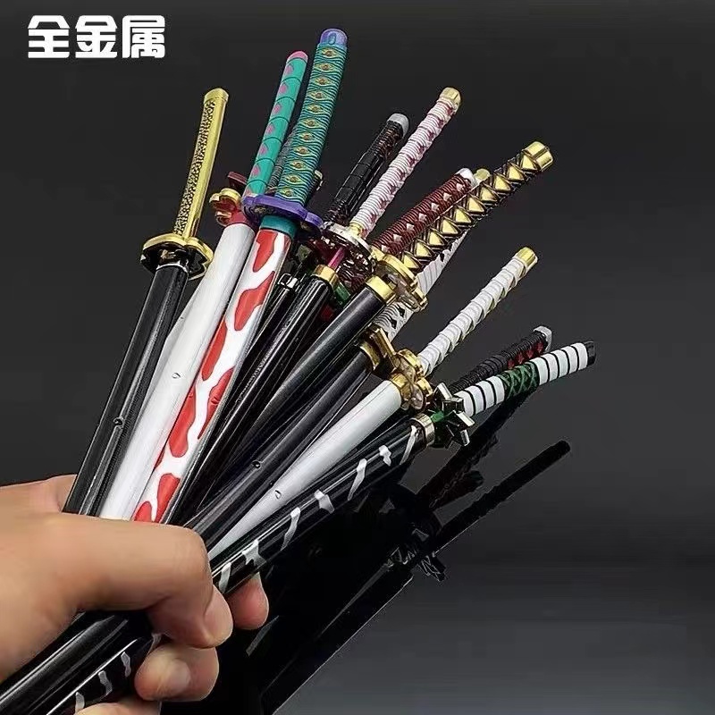 Đạo cụ cosplay mô hình kiếm katana zenitsu kimetsu no yaiba, zoro enma kitetsu zoro onepiece