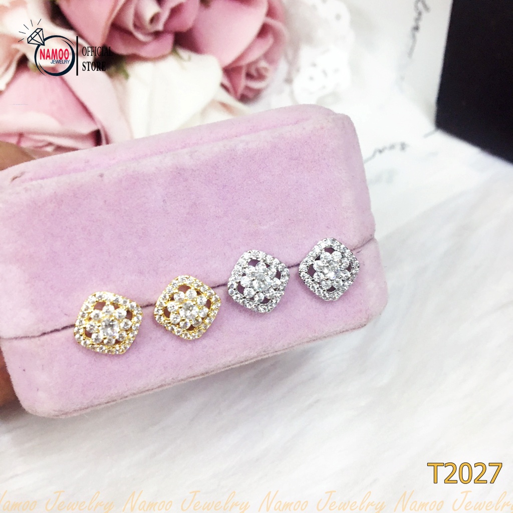 Bông Tai T2027 Đẹp Tinh Tế Thời Trang Cho Nữ Namoo Jewelry