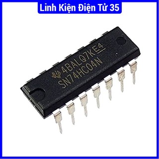 Linh kiện IC 74HC04 DIP 14 (Hex Inverter)