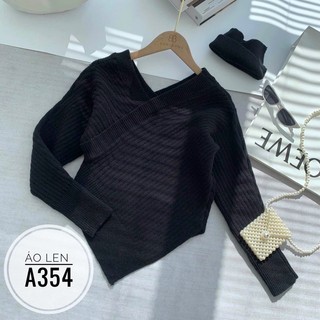 BIGSIZE Áo len A354