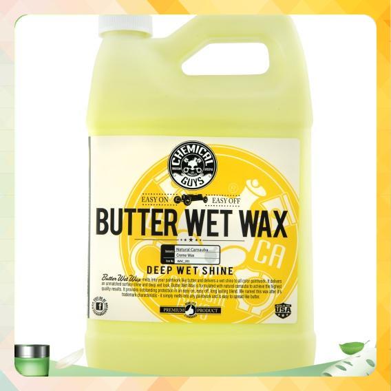 WAX KEM DỄ DÙNG hương chuối thương hiệu Chemical Guys Butter Wet Wax - Mỹ - Dung tích 3.8L