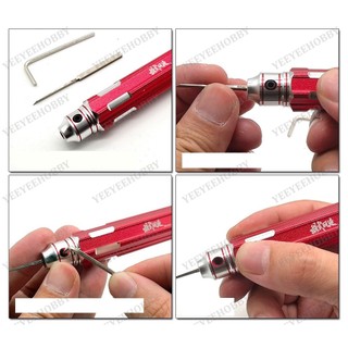 DỤNG CỤ MÔ HÌNH MOSHI - MS-012 - BỘ CHISEL GỒM CÁN VÀ 5 MŨI CHISEL MS012