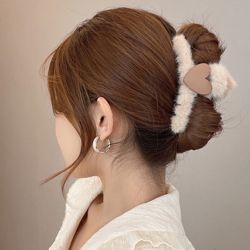 Kẹp càng Cua Cỡ Lớn Cá Tính Phong Cách Hàn Quốc Vintage cho Nữ