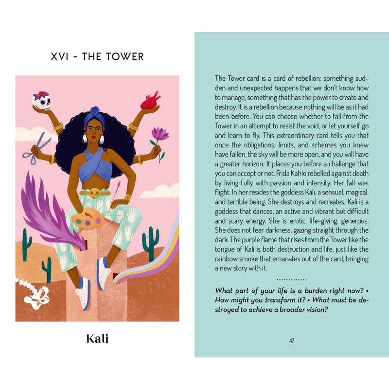 Bộ bài Modern Goddess Tarot: Tarot Cards of Modern Goddesses