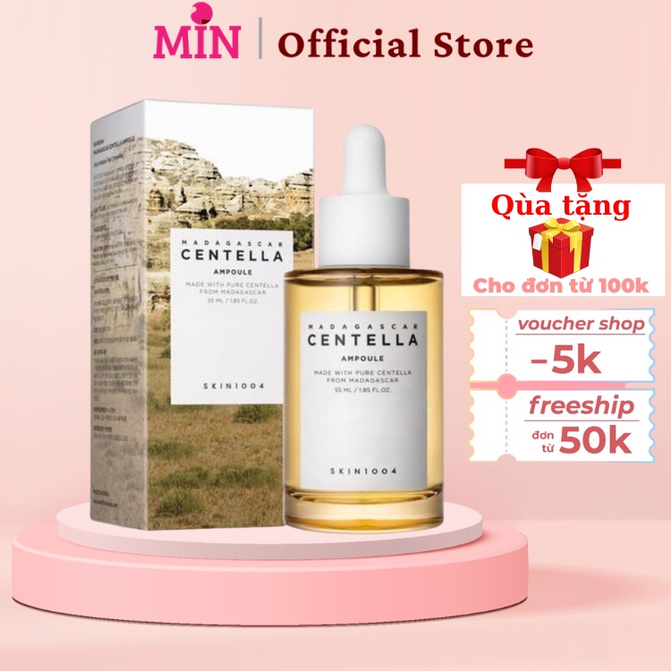 Serum Rau Má Skin1004 Madagascar Centella Asiatica Ampoule 30ml - 55ml - 100ml Tinh Chất Skin 1004 Hàn Quốc Chính Hãng | BigBuy360 - bigbuy360.vn