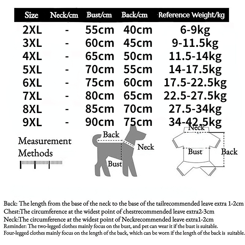 Bộ ÁO Thun NgắN Tay + Yên HậU Cho Thú Cưng - Size 2XL-9XL