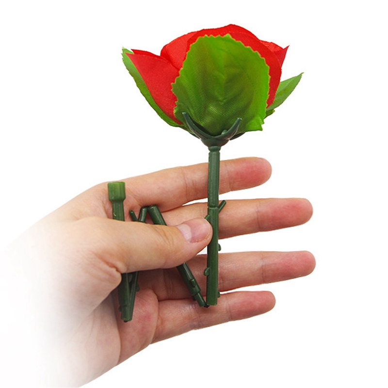 Khăn Quàng Cổ Vải Lụa Hình Hoa Hồng Có Thể Gập Lại Dùng Để Biểu Diễn Ảo Thuật