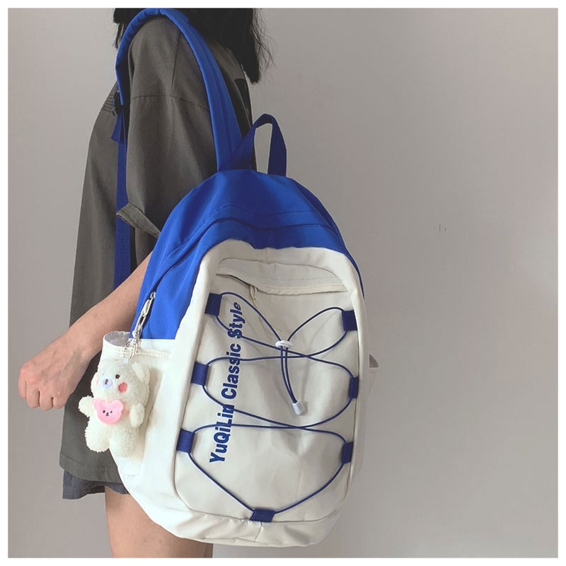 Ba Lô Đi Học Cỡ Lớn Phong Cách Harajuku Nhật Bản Cho Nữ