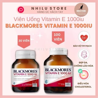 🏵️ vitamin e blackmores 1000iu 🇦🇺 em ý có hàm lượng 𝗩𝗶𝘁𝗮𝗺𝗶𝗻 𝗘 tận 𝟭𝟬𝟬𝟬 𝗜𝗨