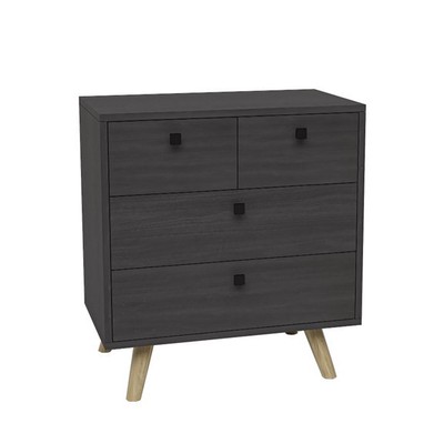 AJUNA, Tủ lưu trữ đồ dùng 4 ngăn kéo hiện đại DRA_241, 65x37x71cm, Scandi Home