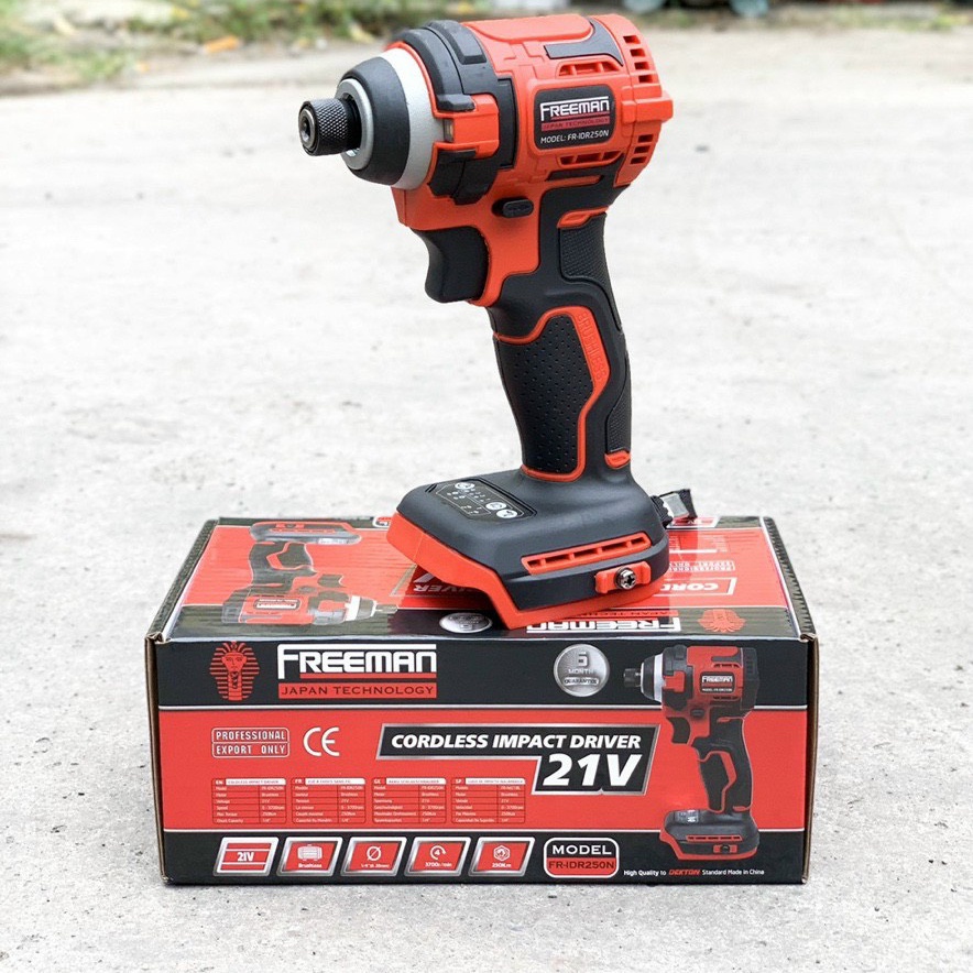 Máy bắn vít pin 21V Freeman FR-IDR250N 250Nm