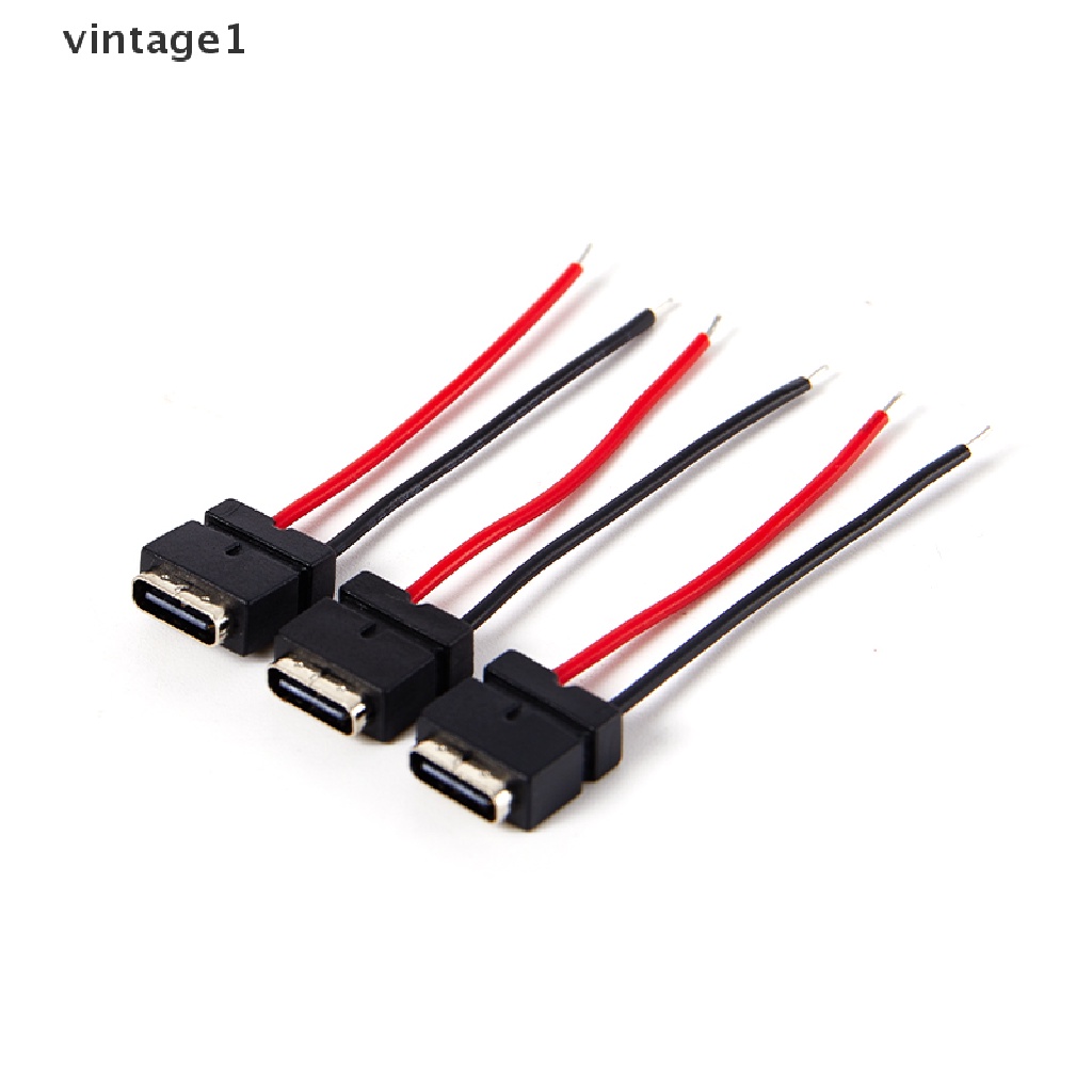 Ổ Cắm Sạc Nhanh USB Type C 1 / USB Chống Nước Kiểu Vintage Cho Nữ