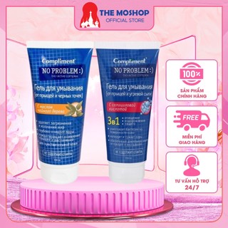 Gel rửa mặt Compliment No Problem giảm viêm, mụn, chăm sóc da