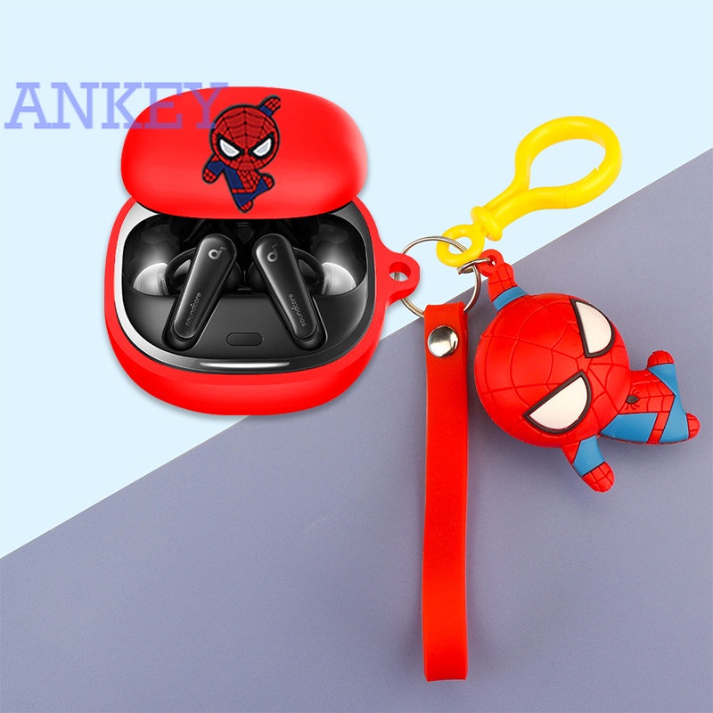 Soundcore Liberty 4 Case Protective Silicone Liberty4 Headset Wireless Bluetooth Cartoon Shell