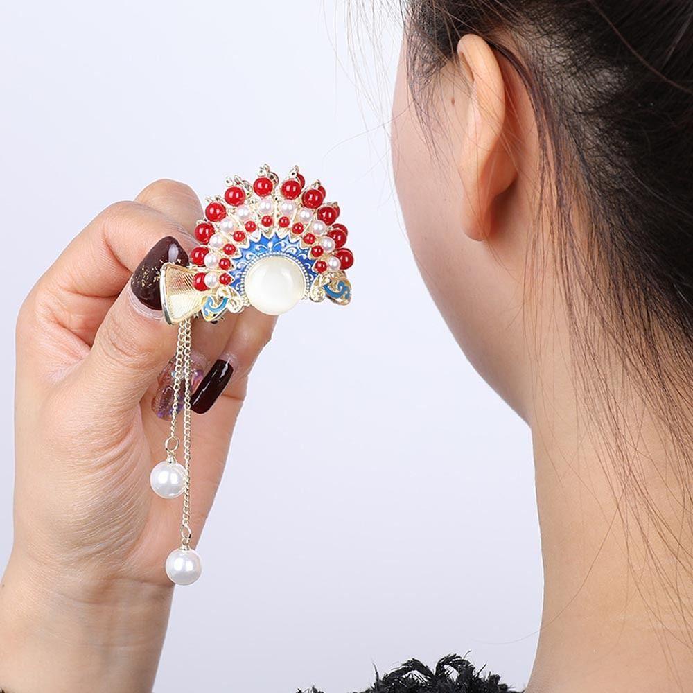 LOMBARD Kẹp Tóc Đuôi Ngựa Phong Cách Trung Hoa Thời Trang Năm Mới Cho Nữ