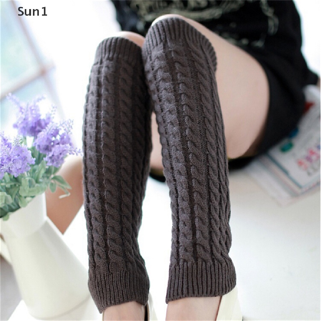 Sun1 > Vớ Ống Chân Dệt Kim Giữ Ấm Mùa Đông Thời Trang Bán Chạy Cho Nữ