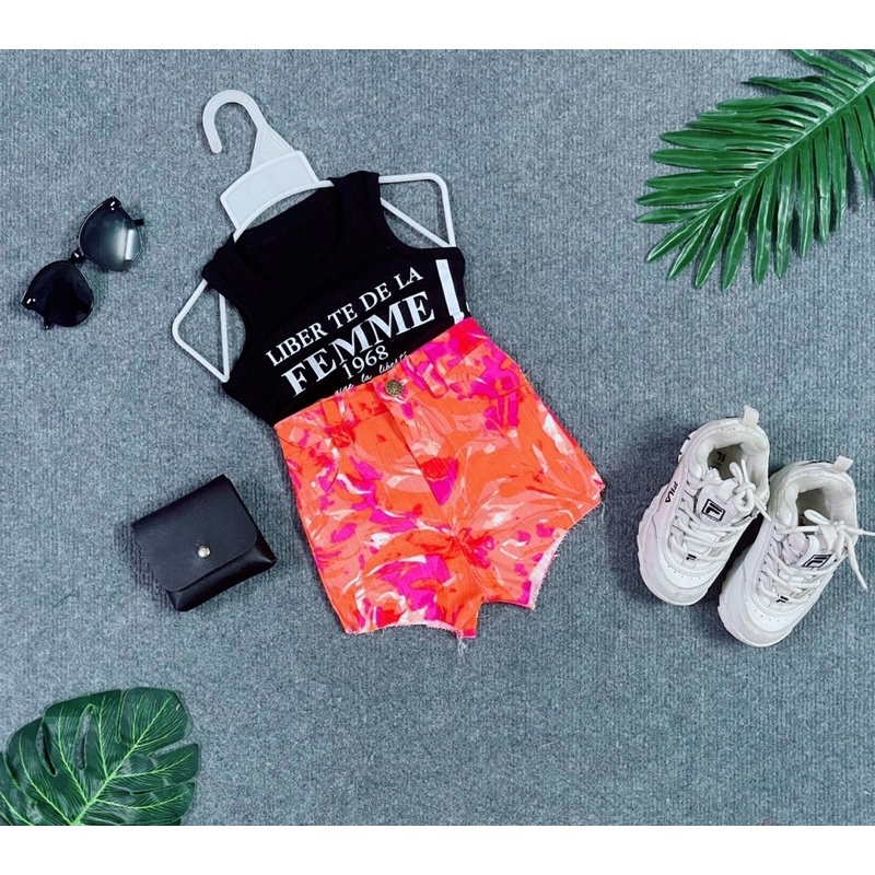 Sét áo thun + quần đùi