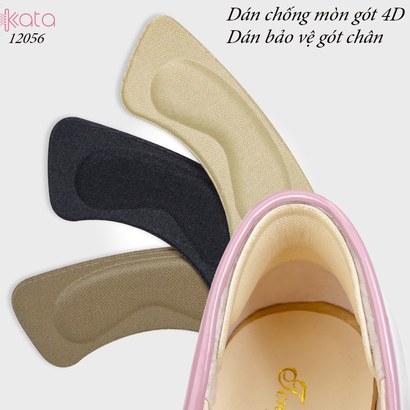 Miếng lót gót chân ,miếng dán 4D chống mòn gót giày cao gót ,lót giày bảo vệ gót chân 12056