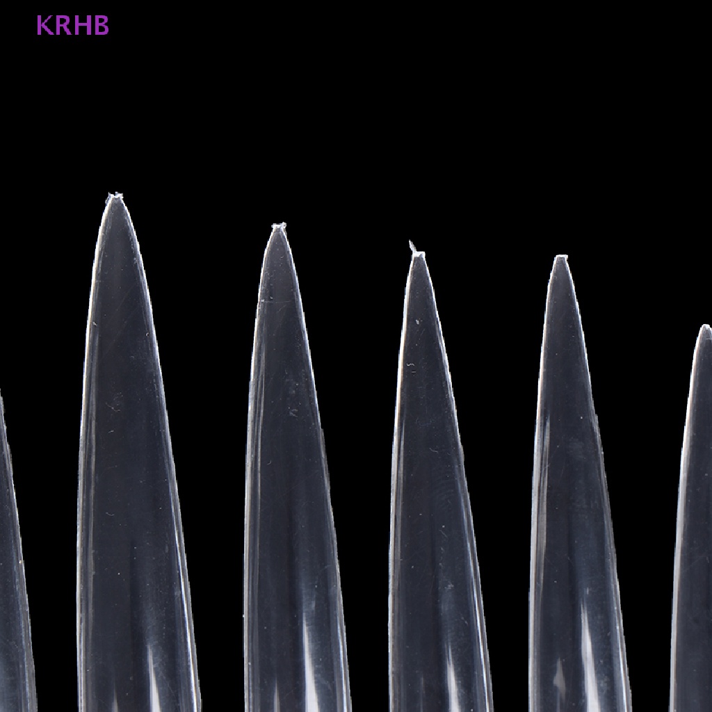 Set 10 Móng Tay Giả Sắc Bén Phong Cách Pháp Cho Salon Mới