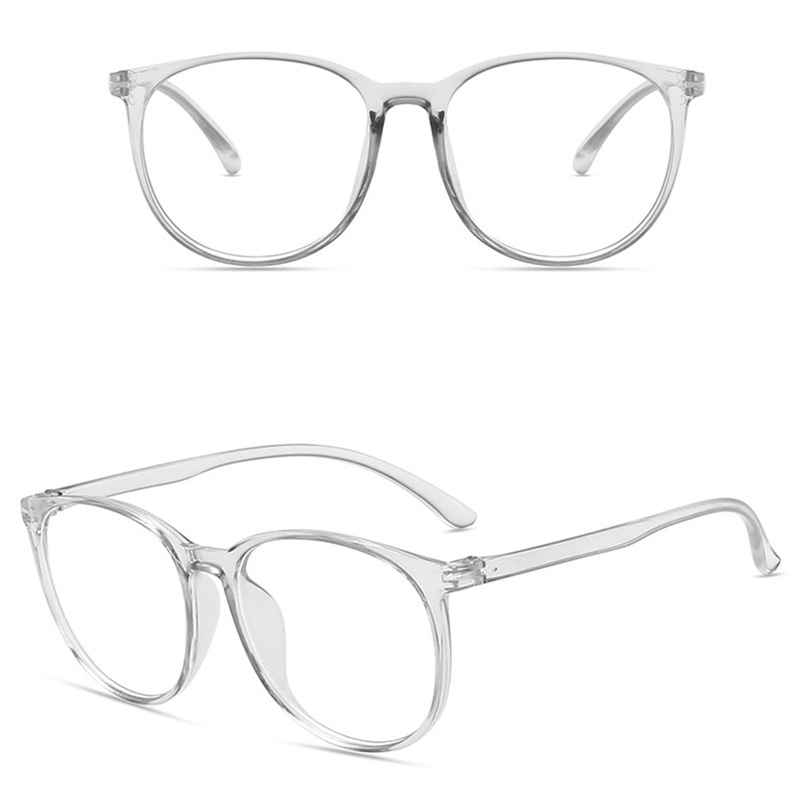 Ygt Mắt Kính Gọng Tròn Chống Ánh Sáng Xanh Trong Suốt Dành Cho Nam Nữ