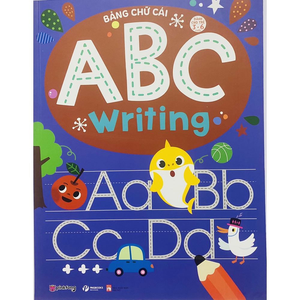 Sách - Sách tương tác bé tập viết bảng chữ cái ABC