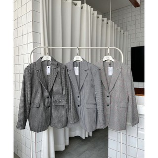Áo khoác blazer oversized vintage TK - AKTK043