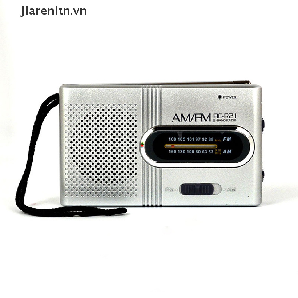 Đài Radio AM FM Mini Có Ăng Ten Thu Gọn Cho Hoạt Động Ngoài Trời