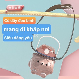 bình nước hình gấu 1000ml