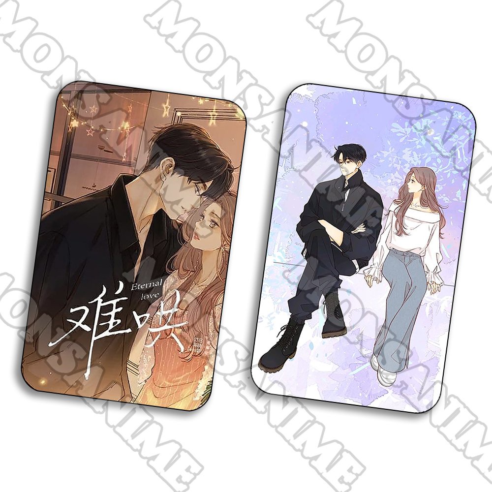 Ảnh card bo góc in hình KHÓ DỖ DÀNH ver PHÒNG SAO manhua thẻ bo viền 5*8cm anime chibi game sưu tầm 1 tấm