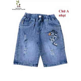 Lửng Jean 18-30kg, Quần Sọt jean bé trai lửng cho bé trai năng động, vải jean cao cấp. Việt nam XK  - Trang 25 Kids-