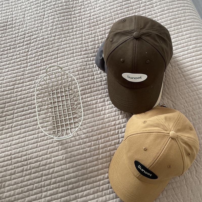 Mũ Lưỡi Trai Thêu Chữ Phong Cách Hàn Quốc Cho Bé