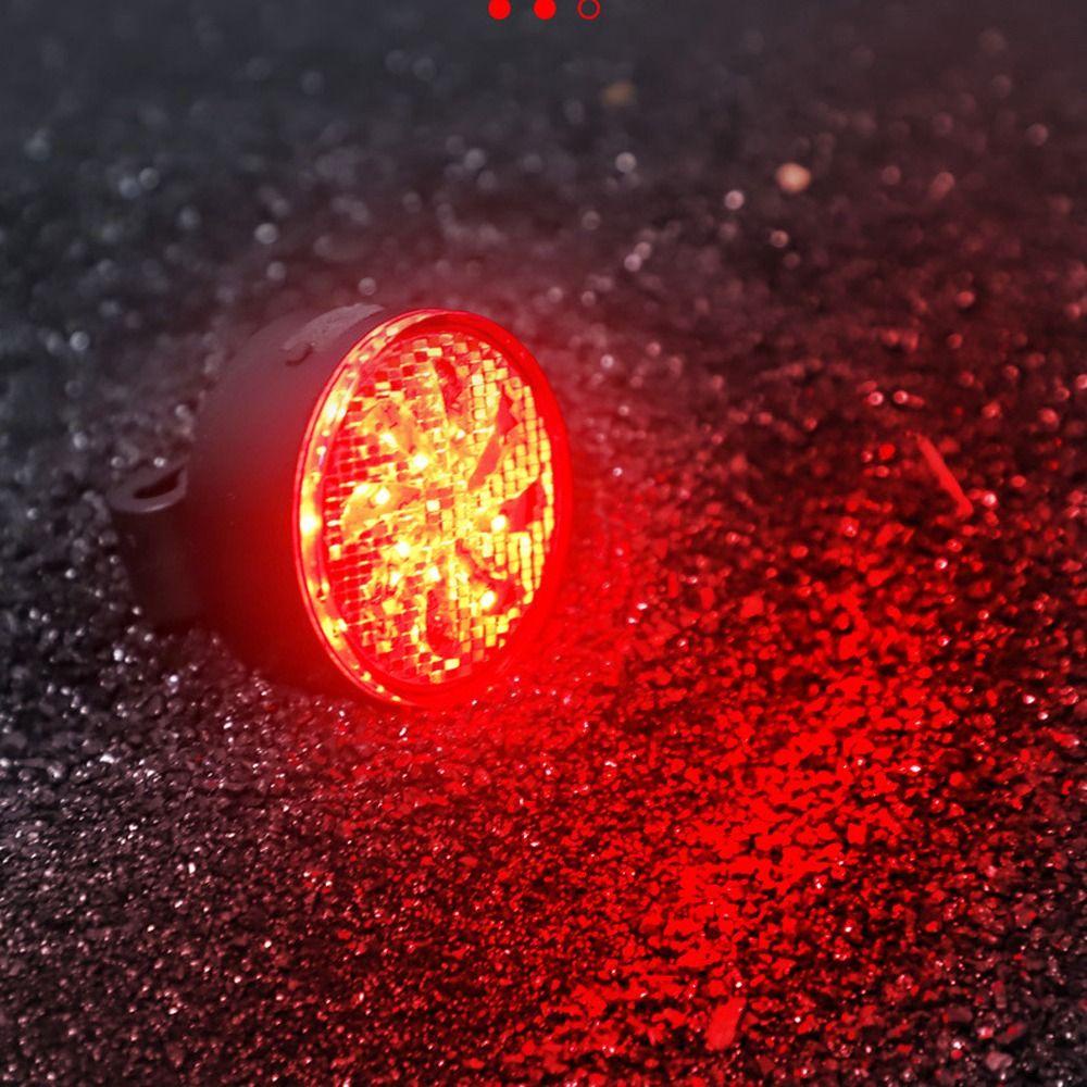 Đèn Hậu Bóng LED Sạc USB Chống Thấm Nước Cho Xe Đạp