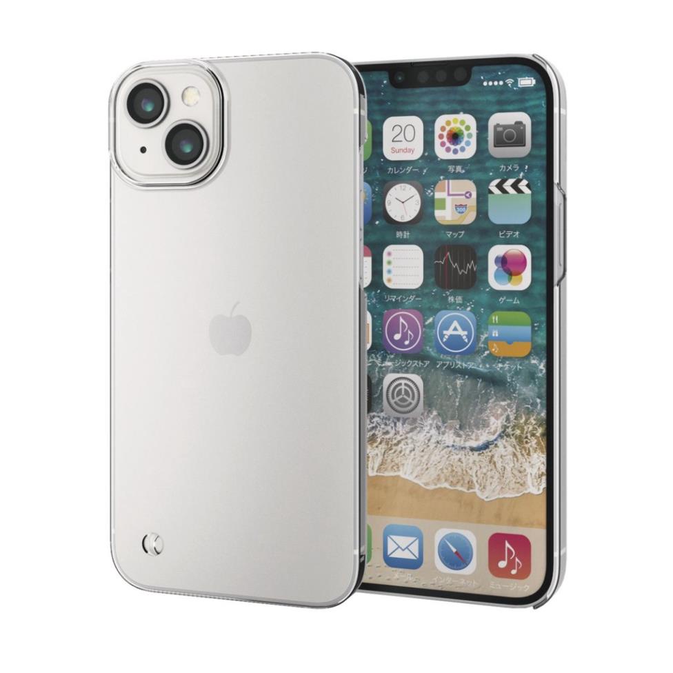 Ốp lưng iPhone 14 Plus nhựa cứng ELECOM PM-A22BPVCR - Hàng chính hãng