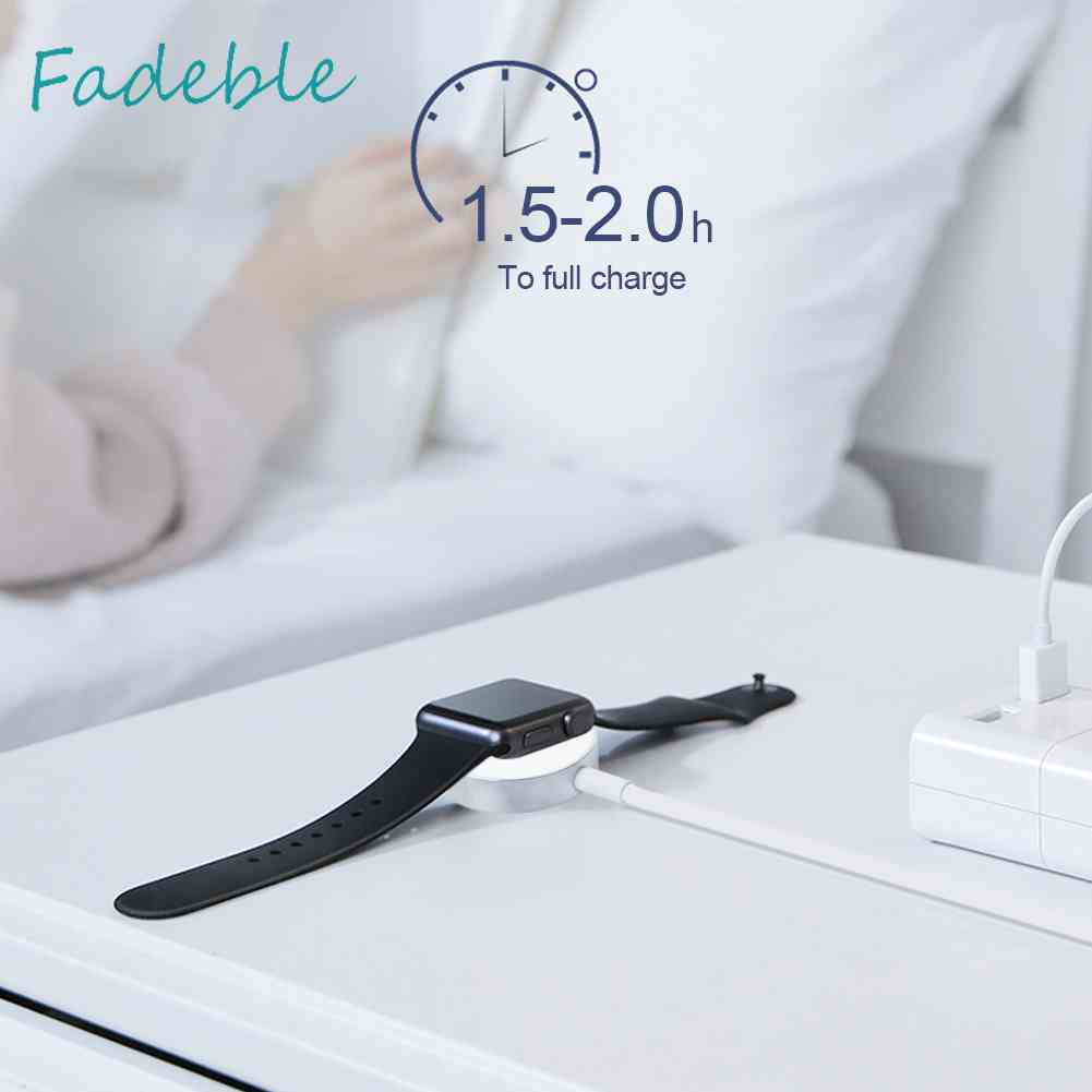 Cáp Sạc Không Dây Có Nam Châm Cho iWatch Series 1 2 3 4