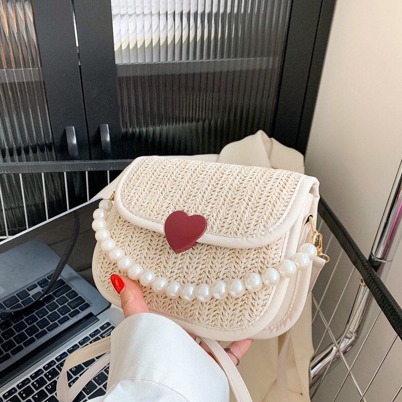 Túi Xách Đeo Vai Vải Dệt Phong Cách Thời Trang Retro Dành Cho Nữ