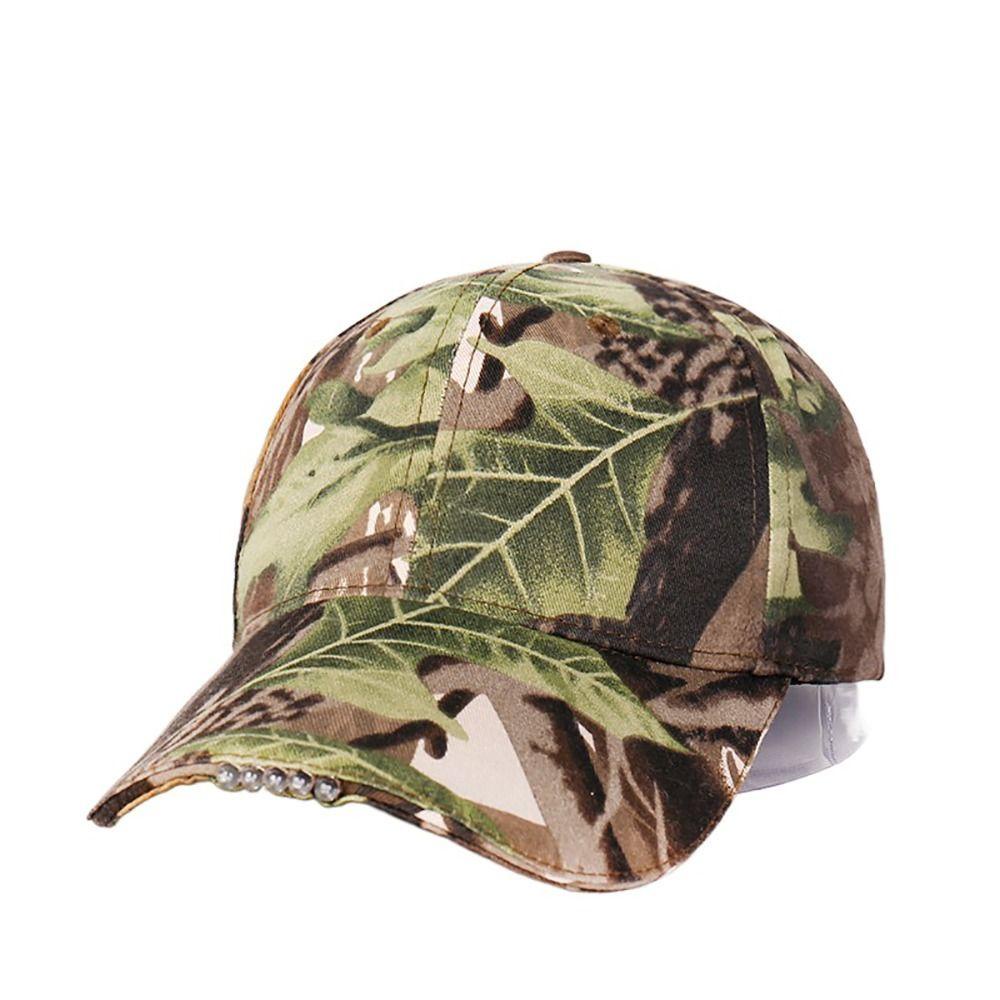 Nón Lưỡi Trai Có Đèn LED Đọc Sách Đơn Giản Phong Cách Hàn Quốc Cho Nam