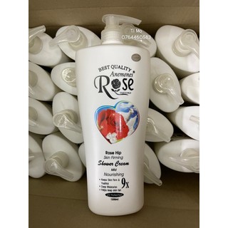 Sữa tắm dê rose tinh chất hoa hồng 1200ml