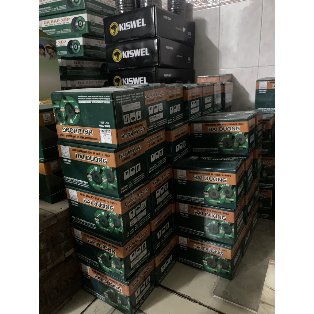 Hộp 25v Đá mài Hải Dương 100-125-150-180mm chính hãng