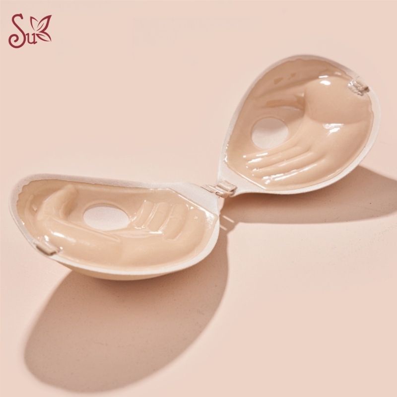 ÁO DÁN NÂNG NGỰC SILICON CÀI TRƯỚC KHÔNG GỌNG HÌNH BÀN TAY AN0127