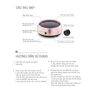 Bếp đun, hâm nóng pha trà D001A màu đen